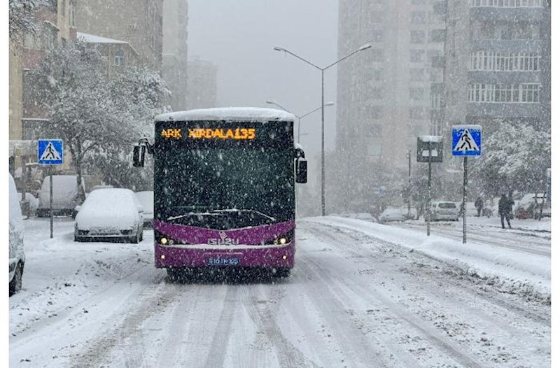 Bakıya yağış, rayonlara qar yağacaq - Yollar buz bağlayacaq