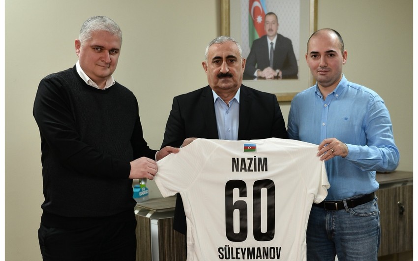 AFFA Nazim Süleymanovu təbrik etdi