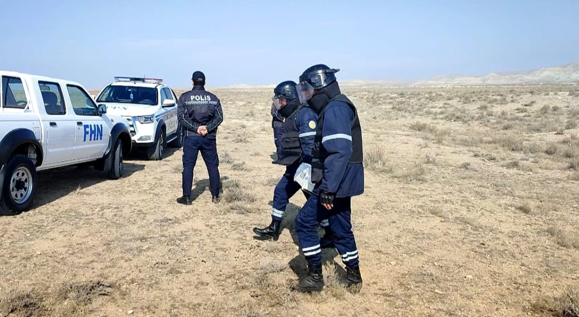 Kəngərlidə mina və top mərmisi aşkarlandı - FOTO