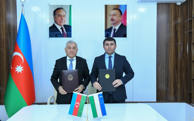 BMU ilə Özbəkistan universiteti arasında memorandum imzalanıb - FOTOLAR