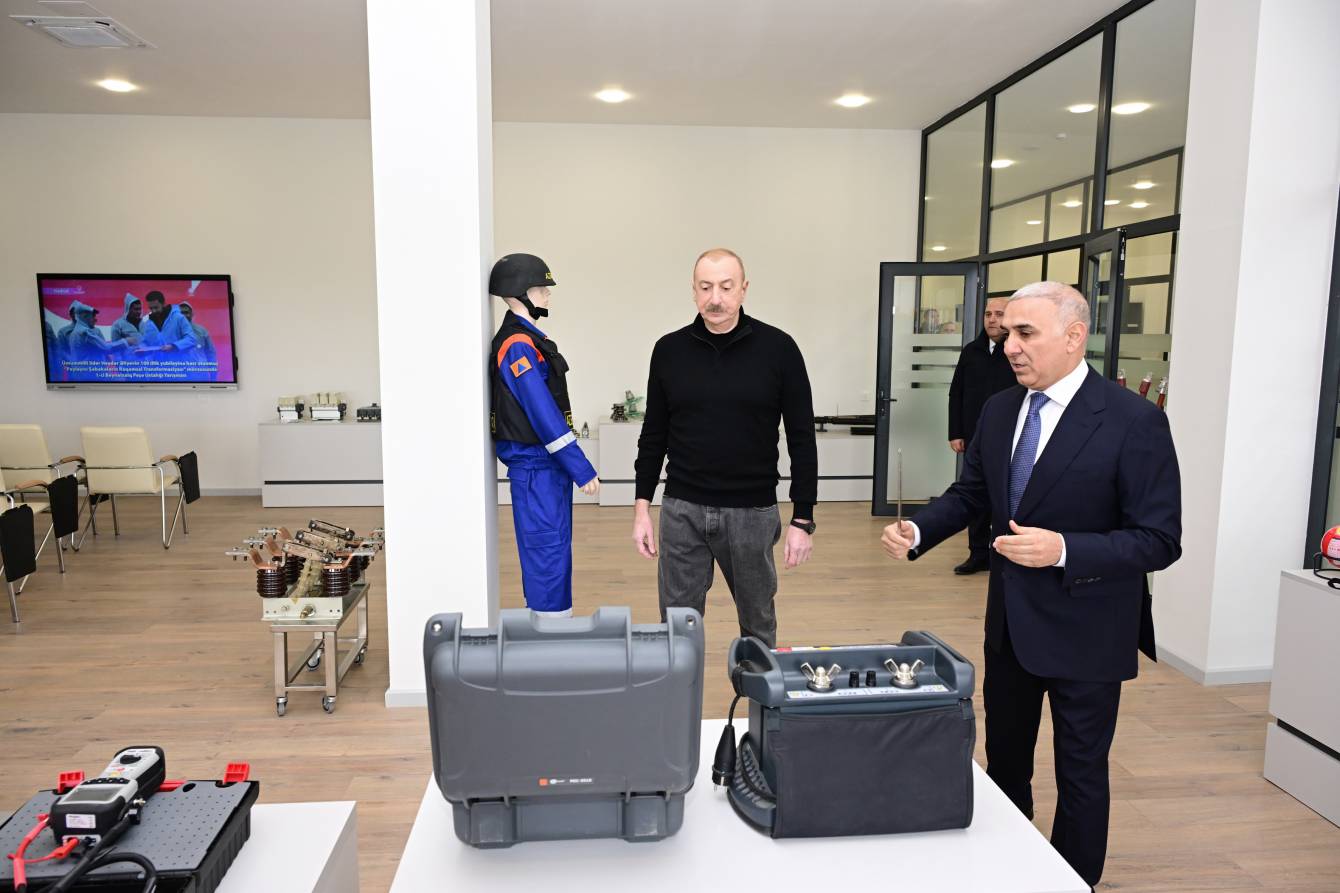 Prezident Kompleksin açılışında iştirak etdi