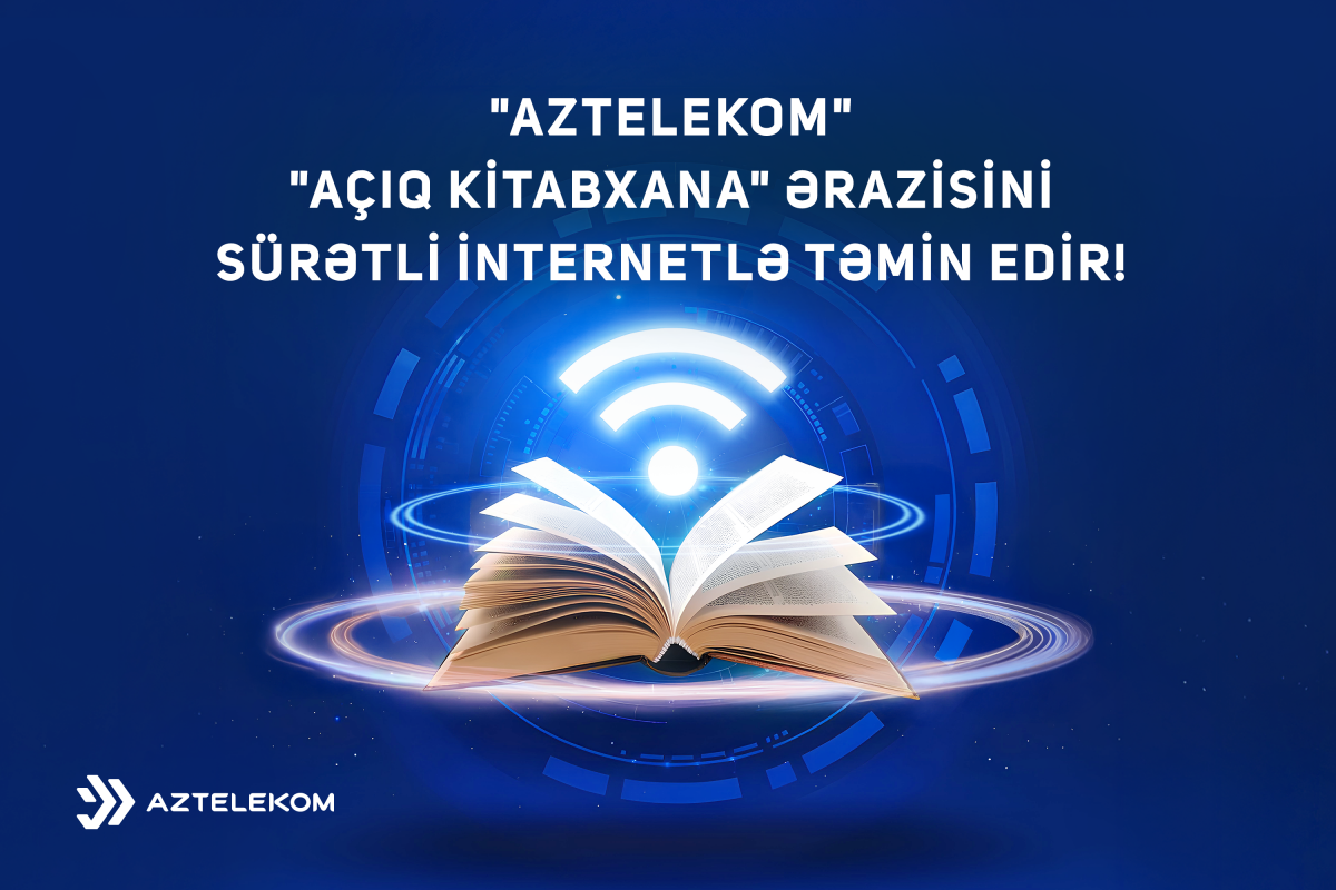 “Açıq kitabxana” genişzolaqlı internetlə təmin edildi