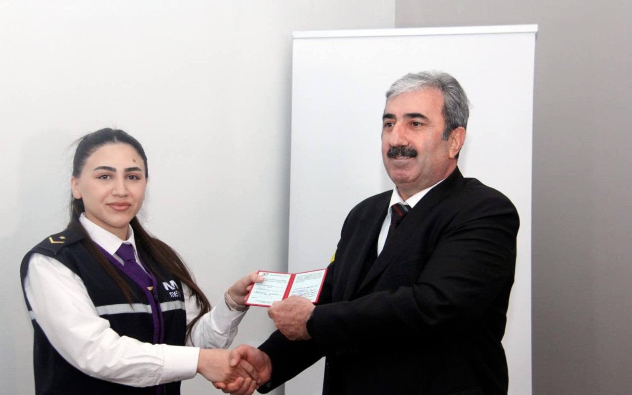 Metroda daha bir xanım maşinist işə başladı - FOTO