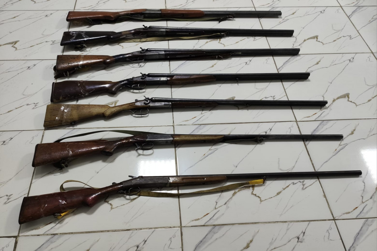 Astarada qanunsuz silahlar AŞKARLANDI