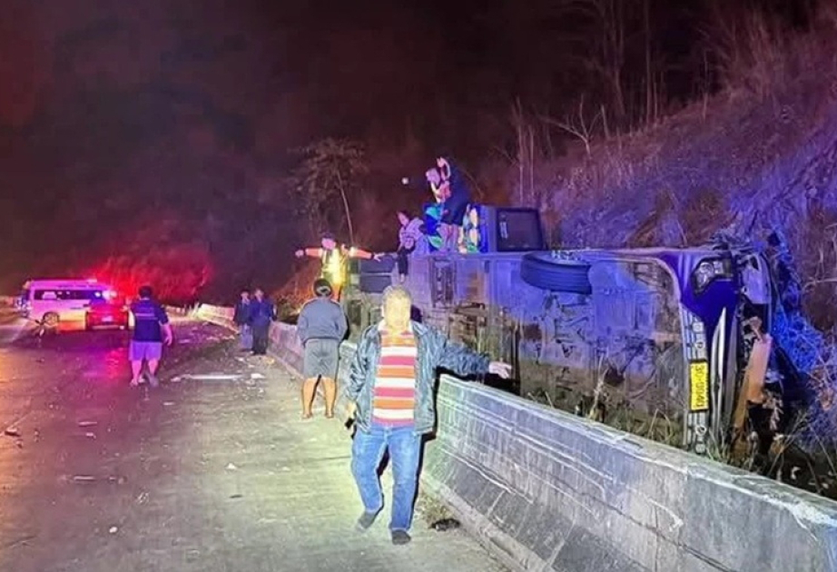 Tailandda avtobus qəzası - 18 nəfər öldü