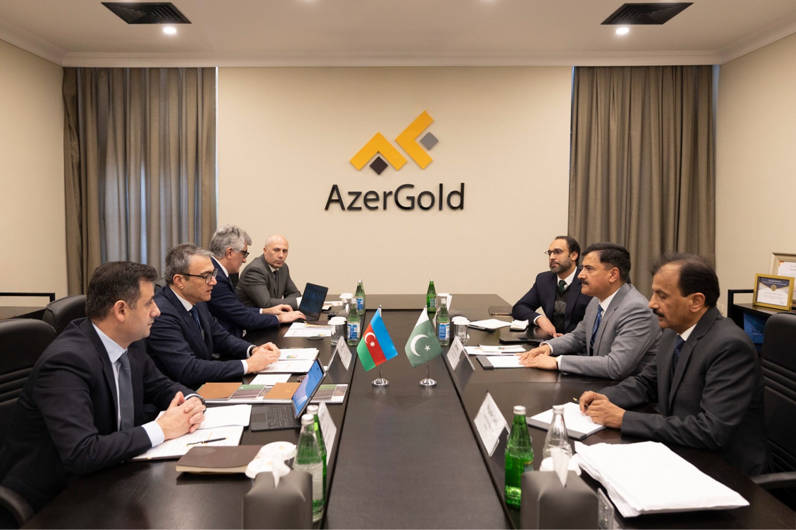 “AzerGold” Pakistan şirkətinin nümayəndələri ilə görüşüb - FOTO