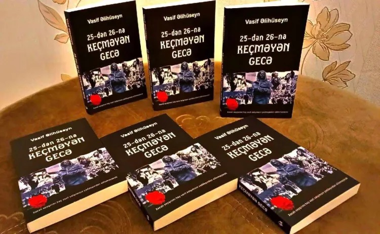 “25-dən 26-na keçməyən gecə” - Vasif Əlihüseynin yeni KİTABI