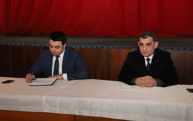 Neftçalanın icra başçısı səyyar görüş keçirib - FOTOLAR