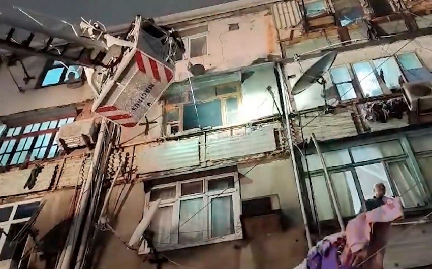 Sumqayıt yataqxanasında YANĞIN