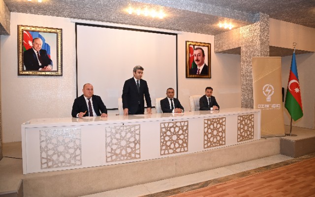 “Azərişıq”ın nümayəndələri İmişlidə sahibkarlarla görüşüb - FOTOLAR