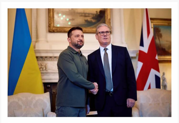 Britaniya Ukrayna ilə saziş bağladı - Kiyevə 2 milyard dollar veriləcək