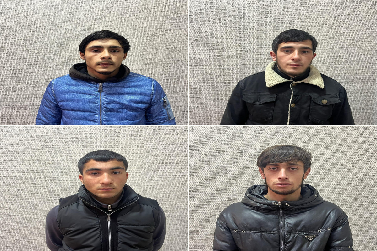 Avtomobillərdən və evdən oğurluq edən dəstə üzvləri saxlanıldı