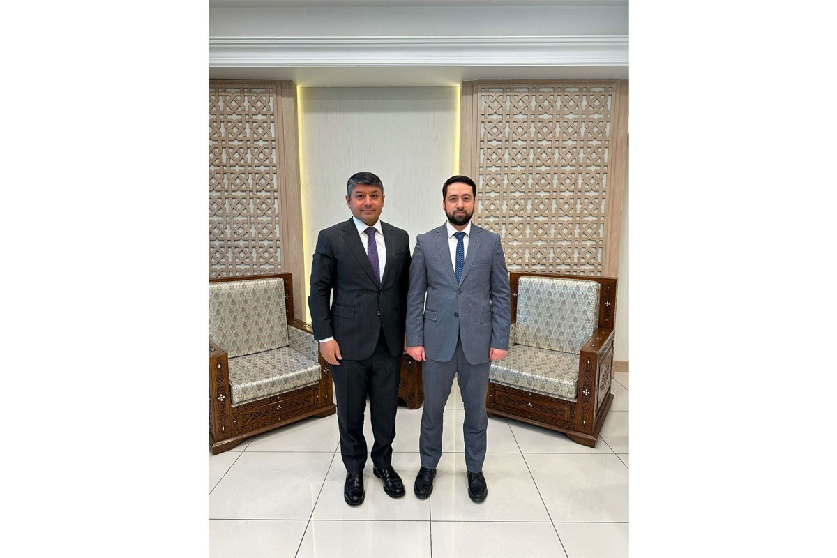Azərbaycan diplomatı Suriya XİN rəhbərinin köməkçisi ilə görüşdü