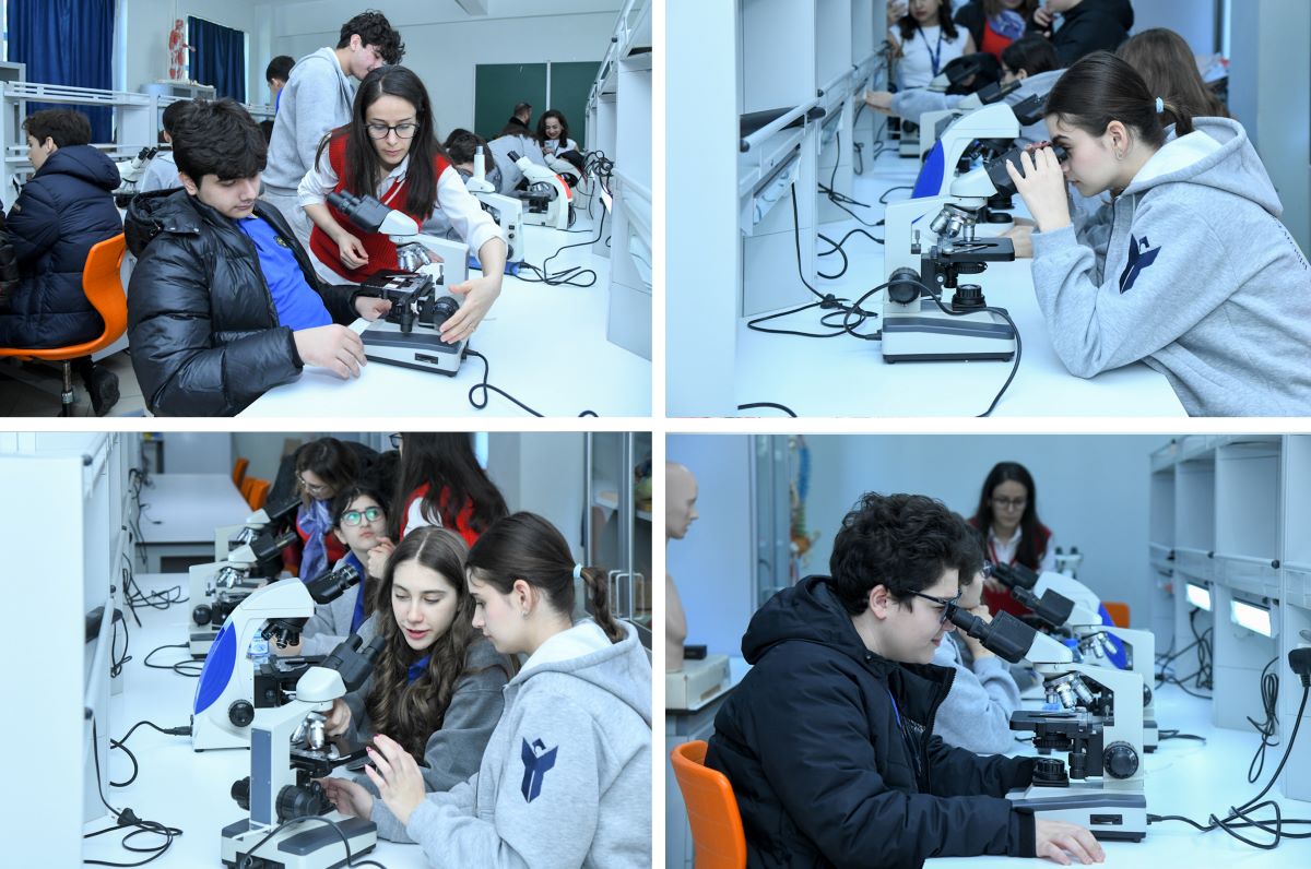 “Oxbridge Academy”nin şagirdləri BMU-da ekskursiyada olublar