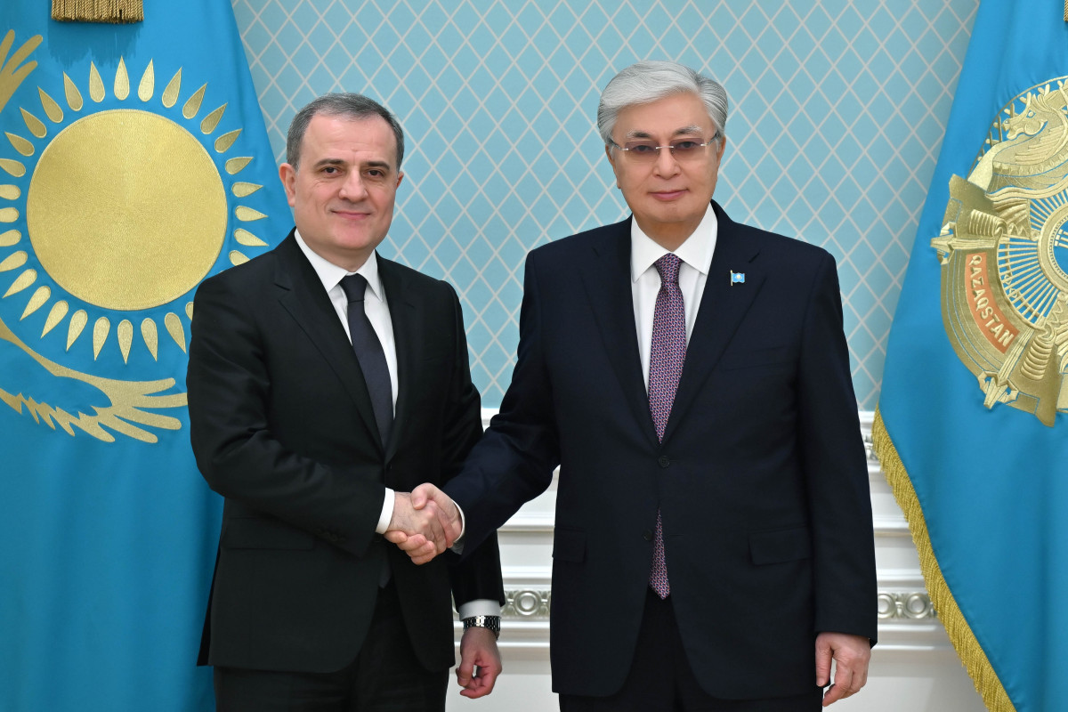 Tokayev Ceyhun Bayramovu qəbul edib