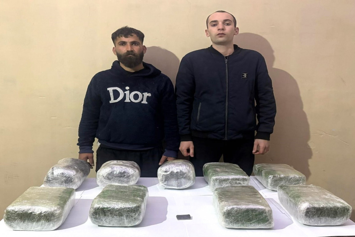 İrandan 10 kq narkotik keçirmək istədilər