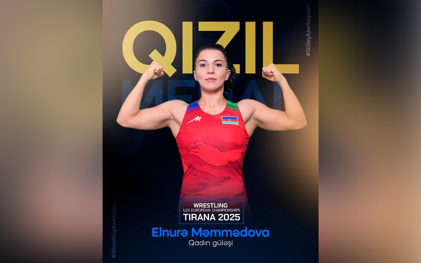 Güləşçimiz Avropa çempionu oldu