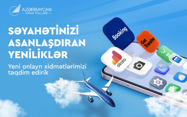AZAL yeni onlayn xidmətlər təqdim edir 