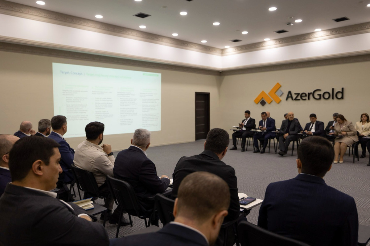 “AzerGold”da qeyri-filiz faydalı qazıntı yataqları ilə bağlı seminar - FOTO
