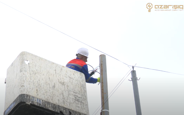 “Azərişıq” bu rayonların elektrik təsərrüfatını yeniləyir - VİDEO