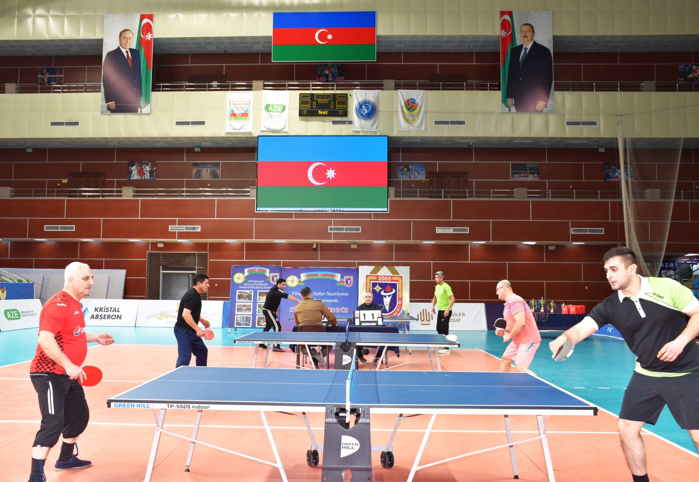 Stolüstü tennis üzrə çempionata yekun vuruldu - FOTOLAR