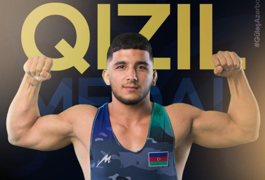 Güləşçimiz Avropa çempionu oldu