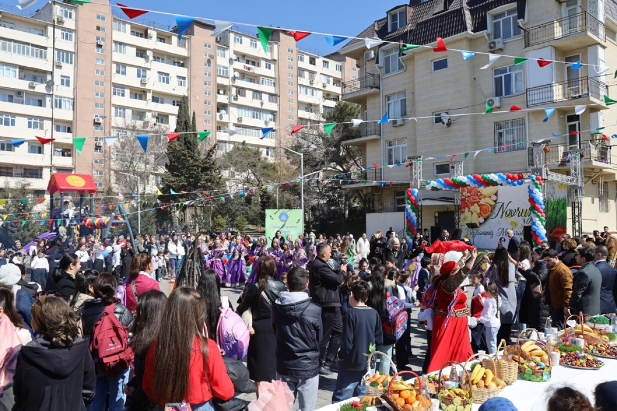 Abad məhəllələrdə Novruz şənlikləri keçirilir - FOTOLAR