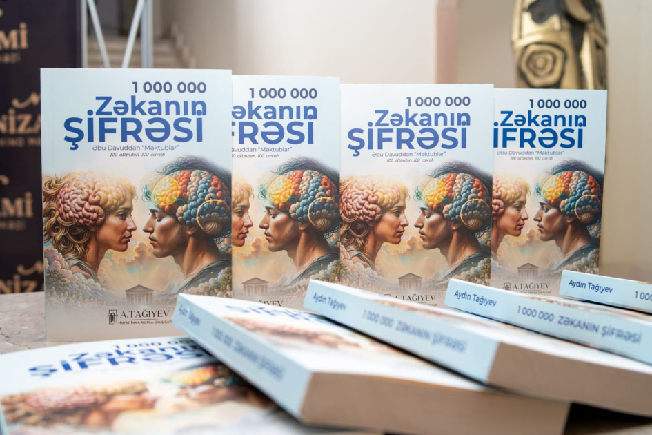 “1000000 Zəkanın Şifrəsi” kitabının təqdimatı oldu