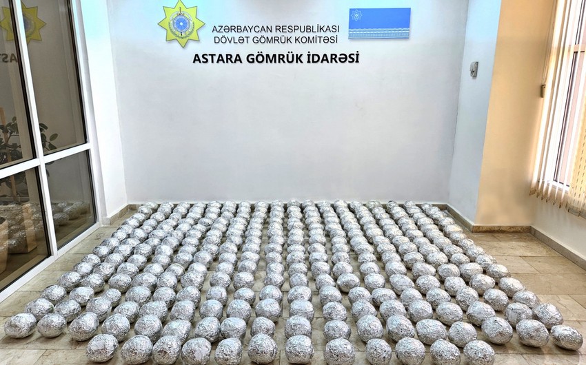 Yük avtomobilindən “kahı” formasında narkotik TAPILDI
