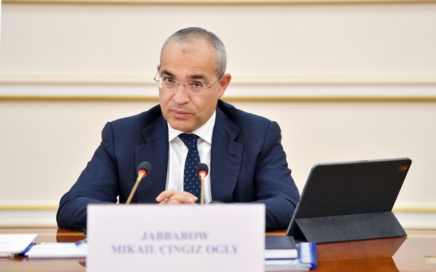 Mikayıl Cabbarov İsxak Hersoqun qəbulunda