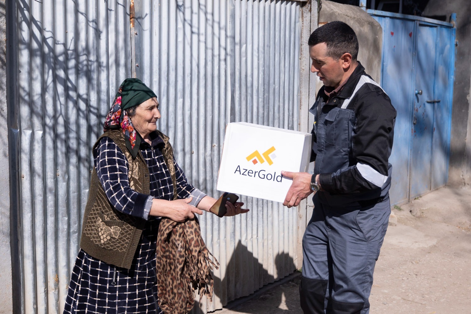 “AzerGold” Göygöldə növbəti sosial yardım aksiyası təşkil edib - FOTO