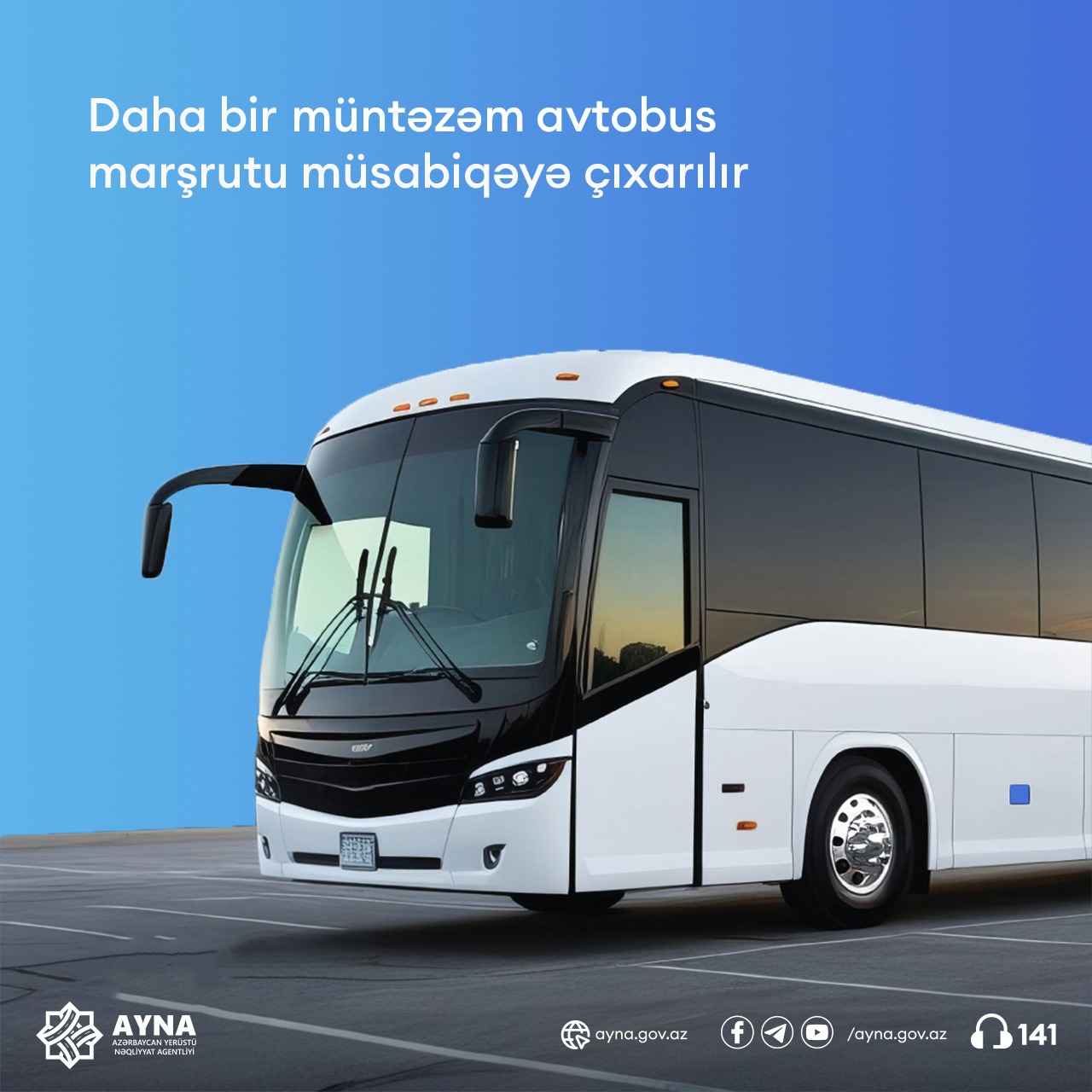 Daha bir avtobus marşrutu müsabiqəyə çıxarılır
