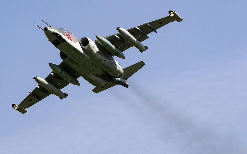 Rusiyada “Su-25” təyyarəsi qəzaya uğradı - Pilot sağ qaldı