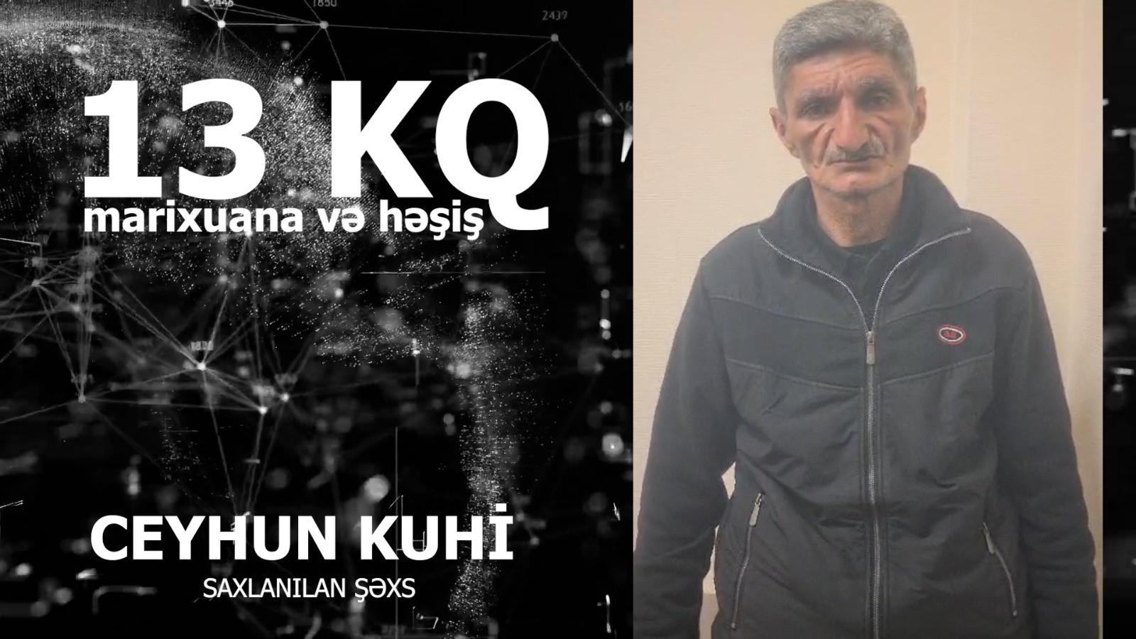 Nəsimidə 13 kq marixuana və həşiş aşkarlandı - VİDEO