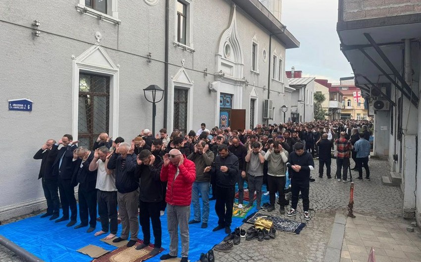 Gürcüstanda Ramazan bayramı... 
