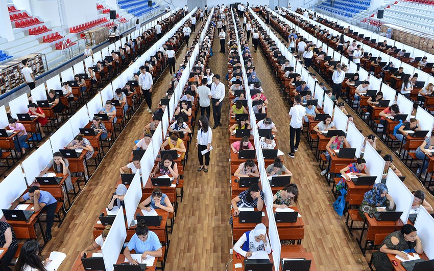 Sertifikasiya imtahanında iştirak edənlərin SAYI