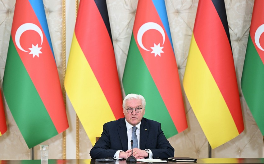 "Qarabağ Azərbaycandır” deyən Almaniya Prezidenti erməniləri MƏYUS EDİB