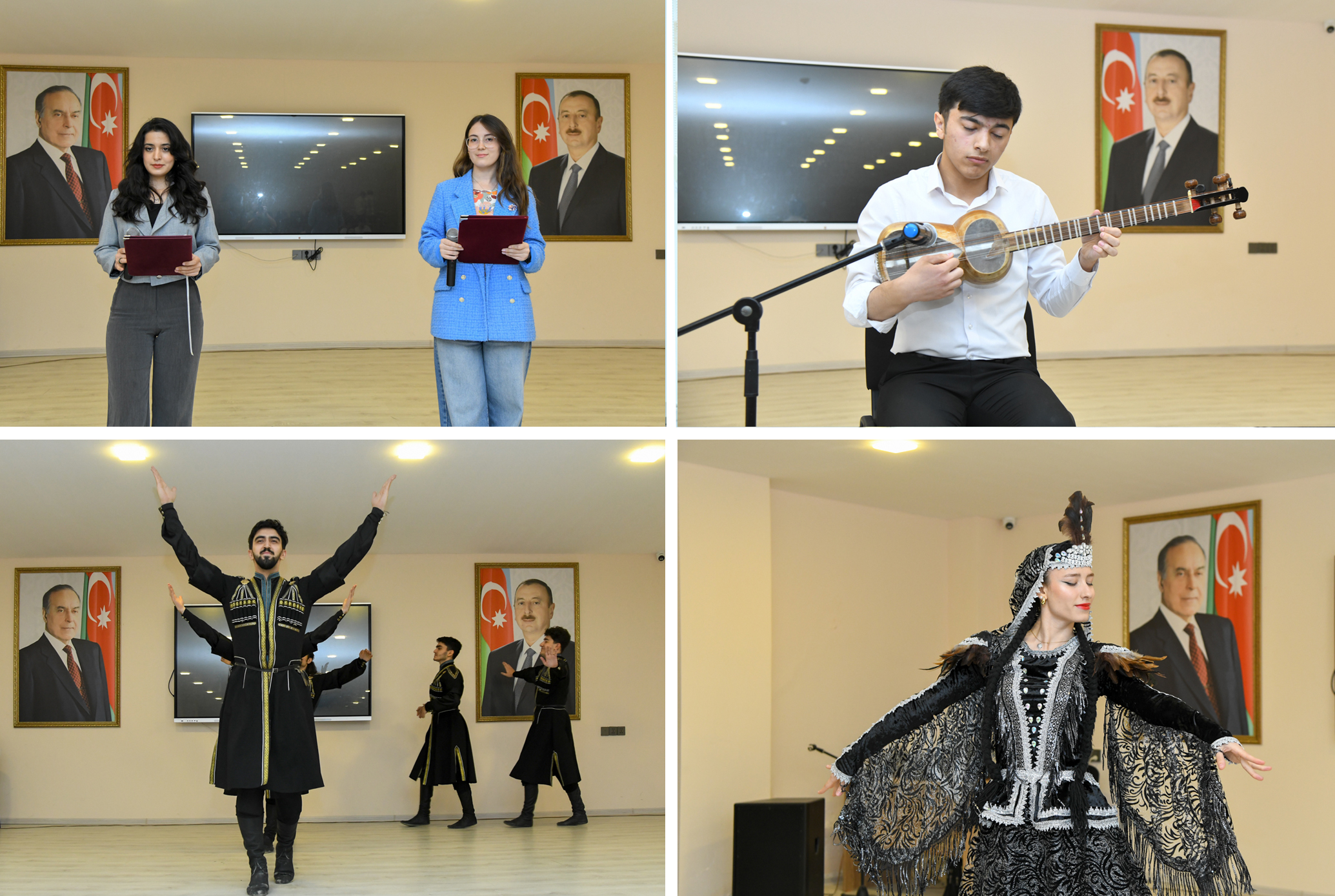 BMU-da bədii yaradıcılıq müsabiqə-festivalının seçim turu - FOTO