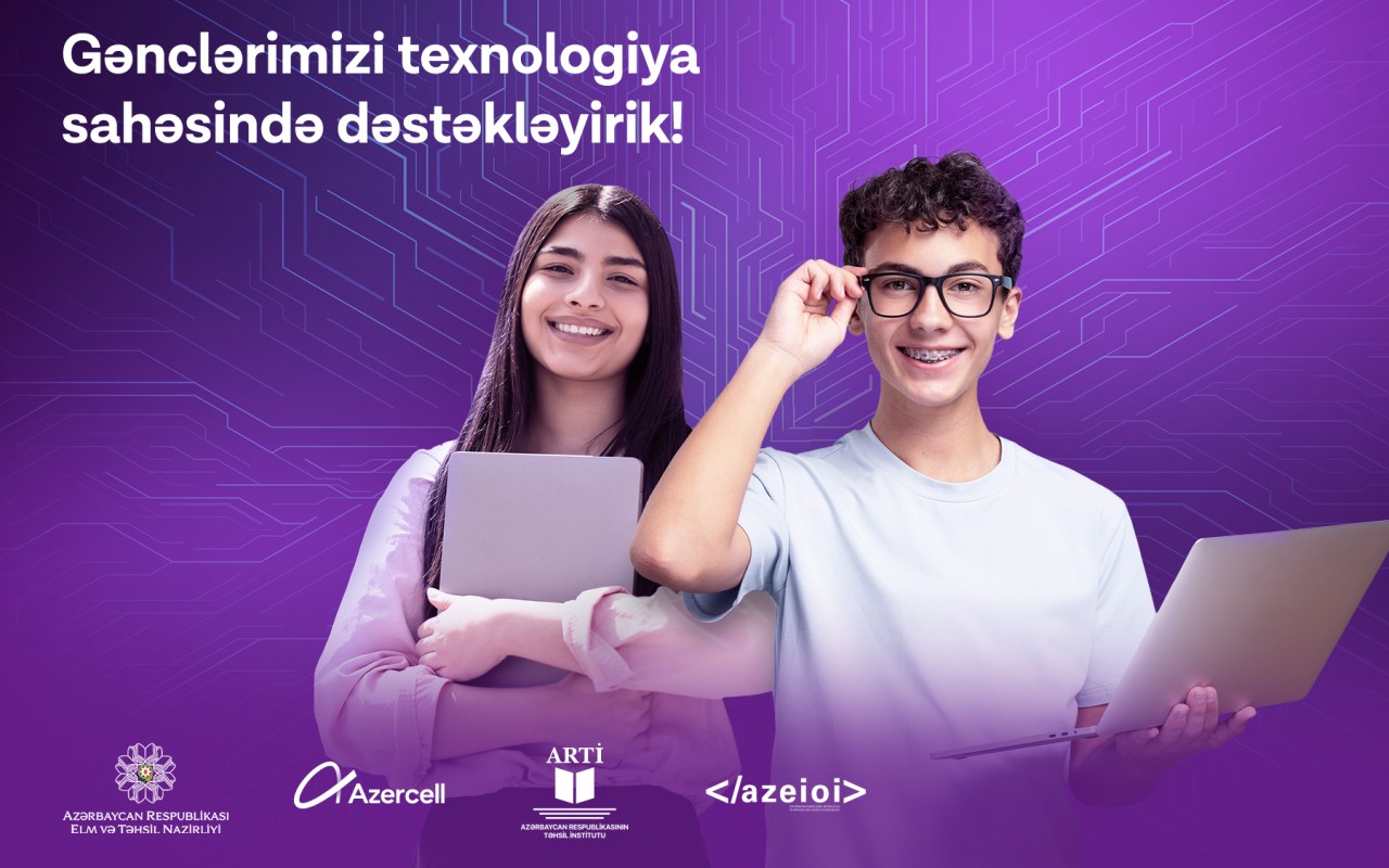 "Azercell"in dəstəyi ilə informatika fənni üzrə "Bahar Düşərgəsi" təşkil olundu