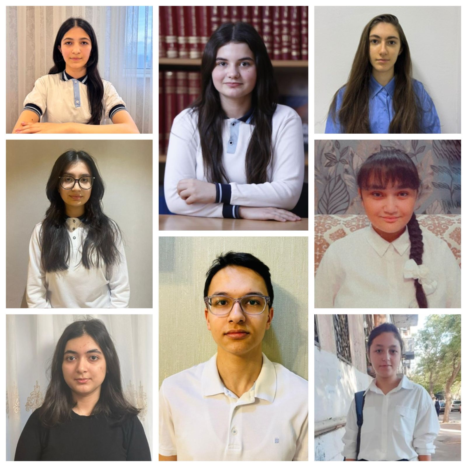 300 bal toplayan Bakı məktəbliləri - FOTO