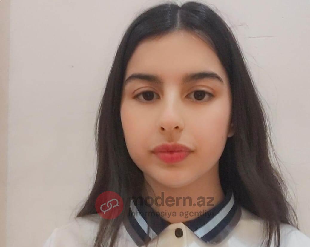 300 bal toplayan Kürdəmir məktəblisi - FOTO