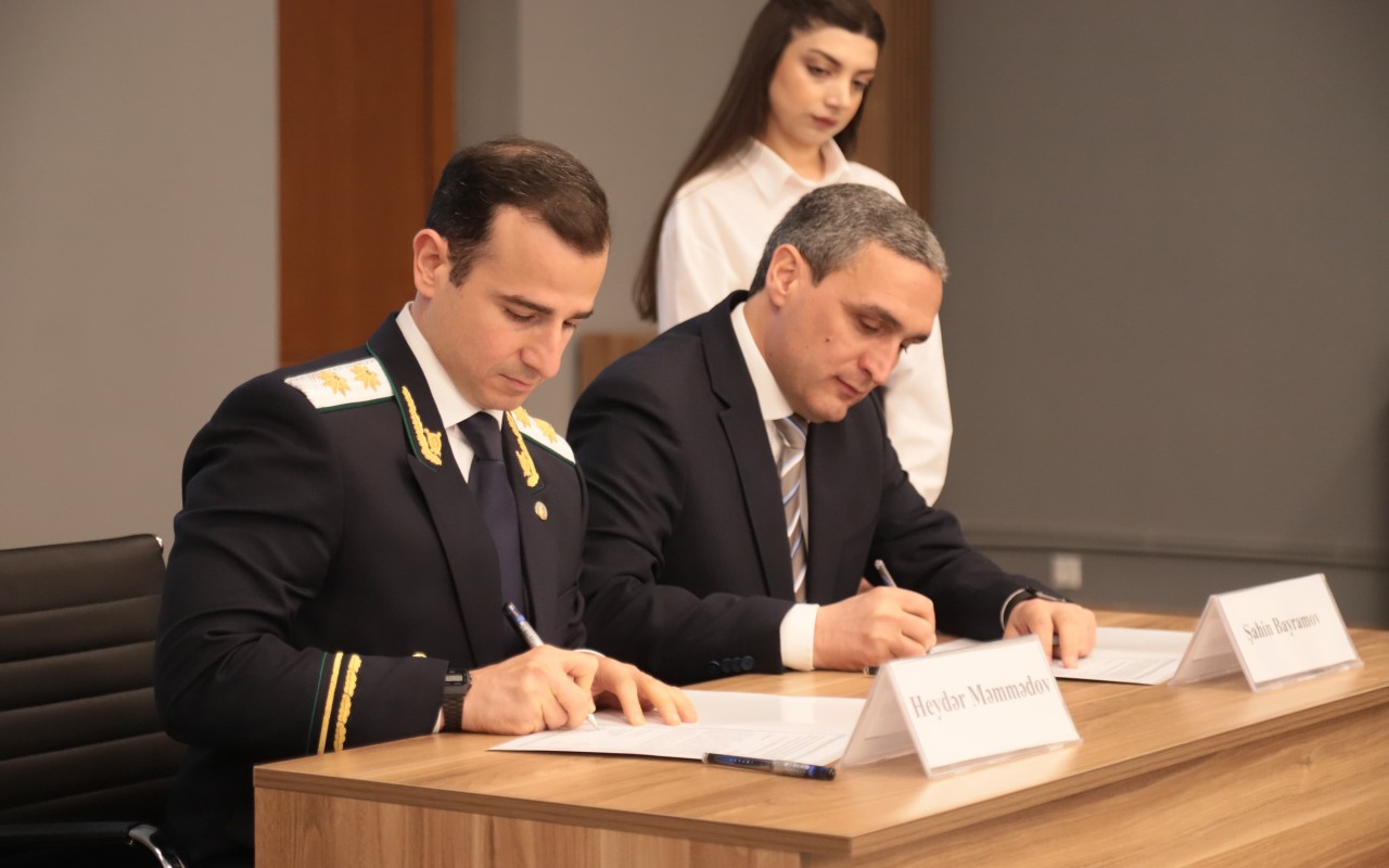 Baş Prokurorluqla Qarabağ Universiteti arasında sənəd imzalandı - FOTOLAR
