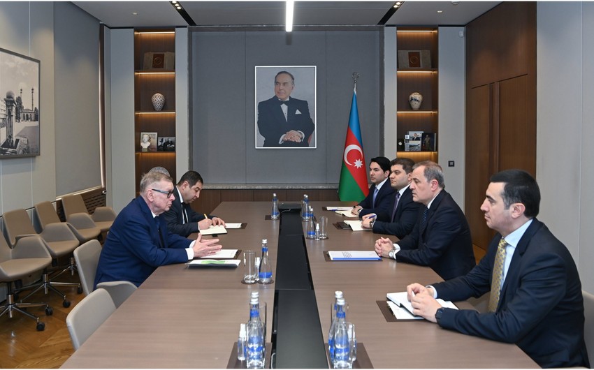 Ceyhun Bayramov BMT Baş katibinin köməkçisi ilə görüşüb