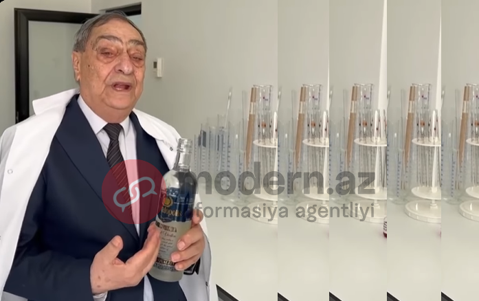 Araq içməyin, içirsinizsə, həftədə 250 qram təmiz araq için! - Rəşid Mahmudov