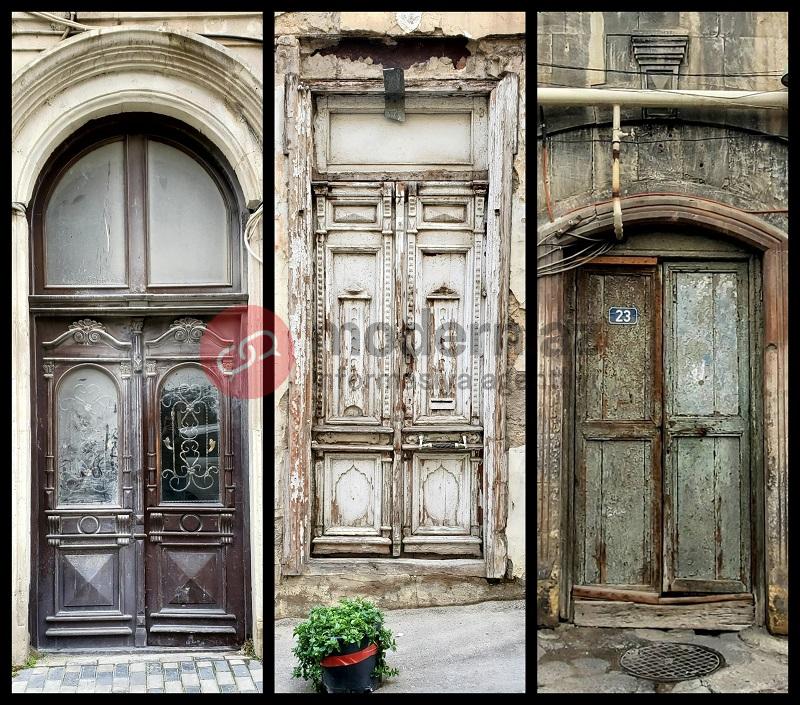Çürüməyə məhkum edilən Bayırşəhər qapıları - FOTOLAR