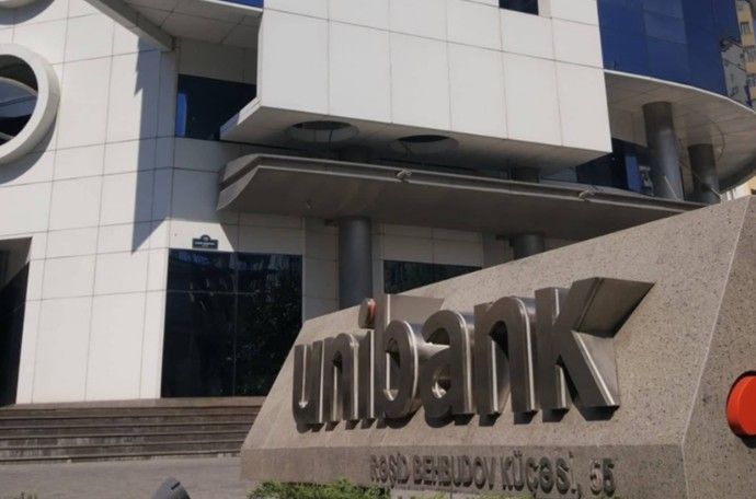 Unibankın xalis mənfəəti 62 faiz azalıb