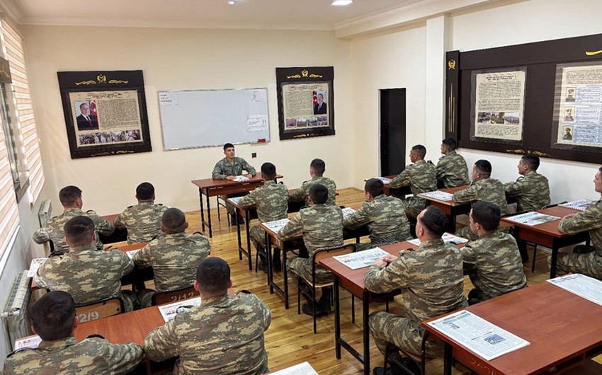 Hərbi toplanışdan yeni GÖRÜNTÜLƏR