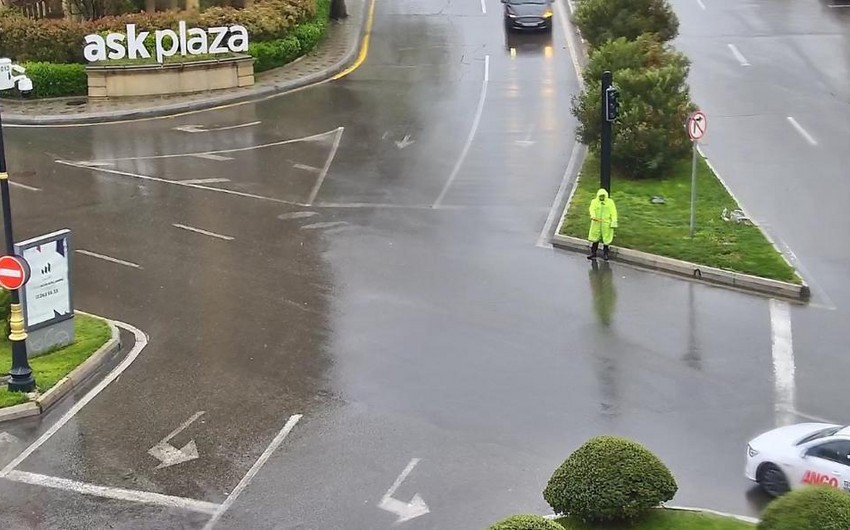 Bakının mərkəzi küçələrindəki işıqforlarda PROBLEM