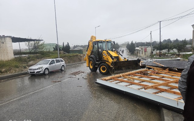 Abşeronda yağışla əlaqədar iclas keçirildi - Tapşırıqlar verildi