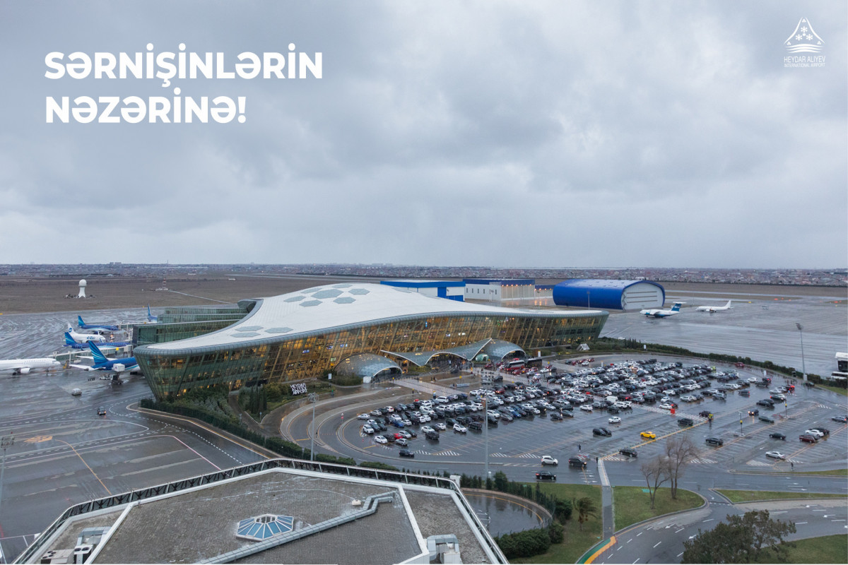 Aeroport ştat rejimdə fəaliyyətini davam etdirir